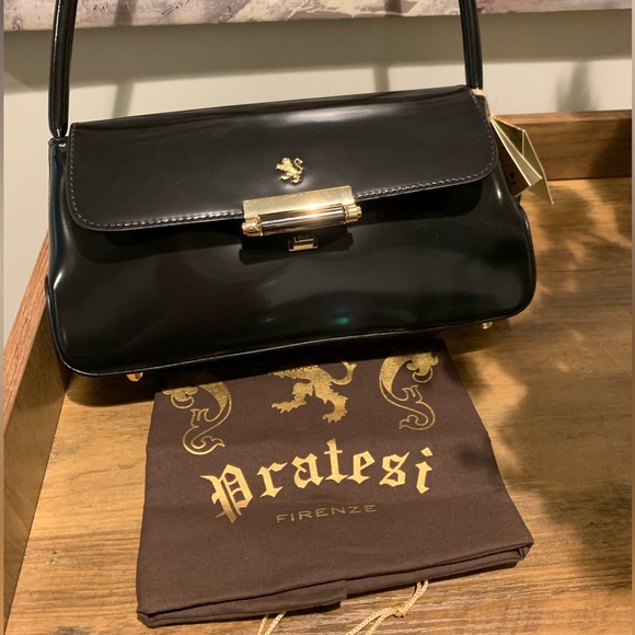 NWT PRATESI BARCHETTA HANDBAG - Picture 12 of 14